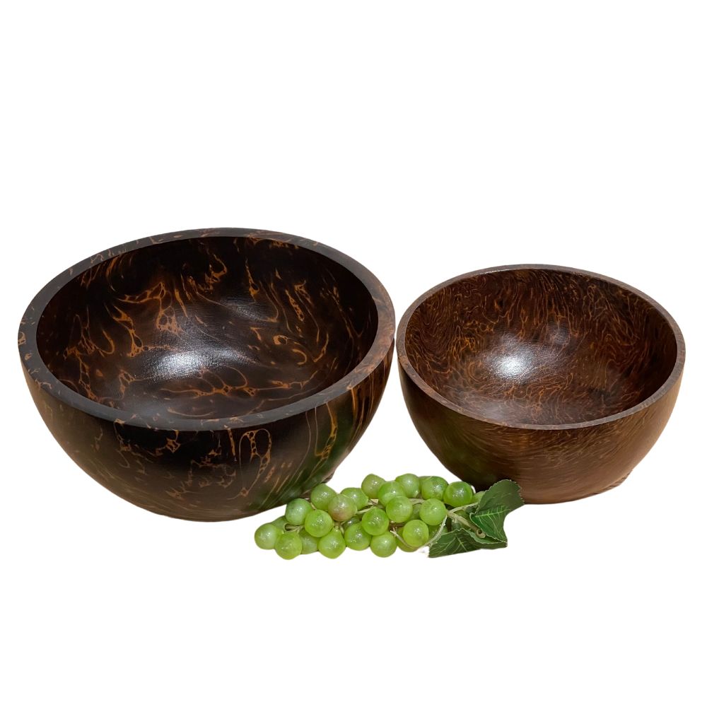 Round Mango Wood Bowls Living Gift Ideas